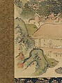 Year of Abundance, Ike no Taiga (Japanese, 1723–1776), Triptych of  hanging scrolls; ink and color on silk, Japan